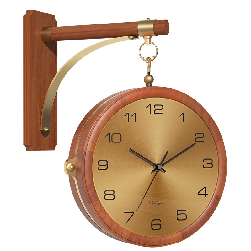 北极星(POLARIS)挂钟钟表客厅时钟创意静音挂墙家用客厅卧室装饰时尚现代简约轻奢北欧挂表石英钟