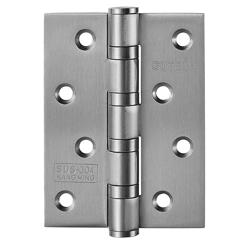 固特GUTE 4寸304不锈钢开槽合页 滚珠轴承房门平开合页