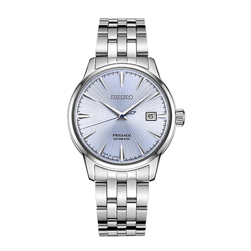 seiko精工手表PRESAGE鸡尾酒系列自动机械腕表 SRPE19J1