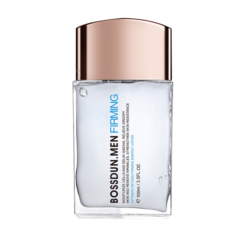 波斯顿BOSSDUN.MEN优氧紧致能量乳(清爽型)100g男士紧致能量乳液润肤面霜滋润保湿控油擦脸油护脸面部