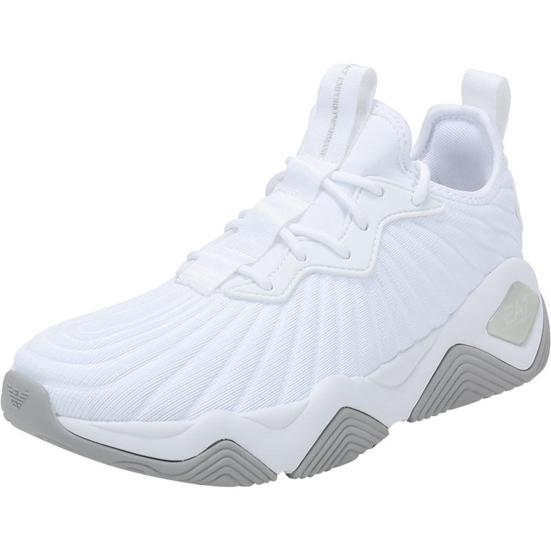 EMPORIO ARMANI EA7 阿玛尼 男士织物系带休闲运动鞋 X8X071 XK166