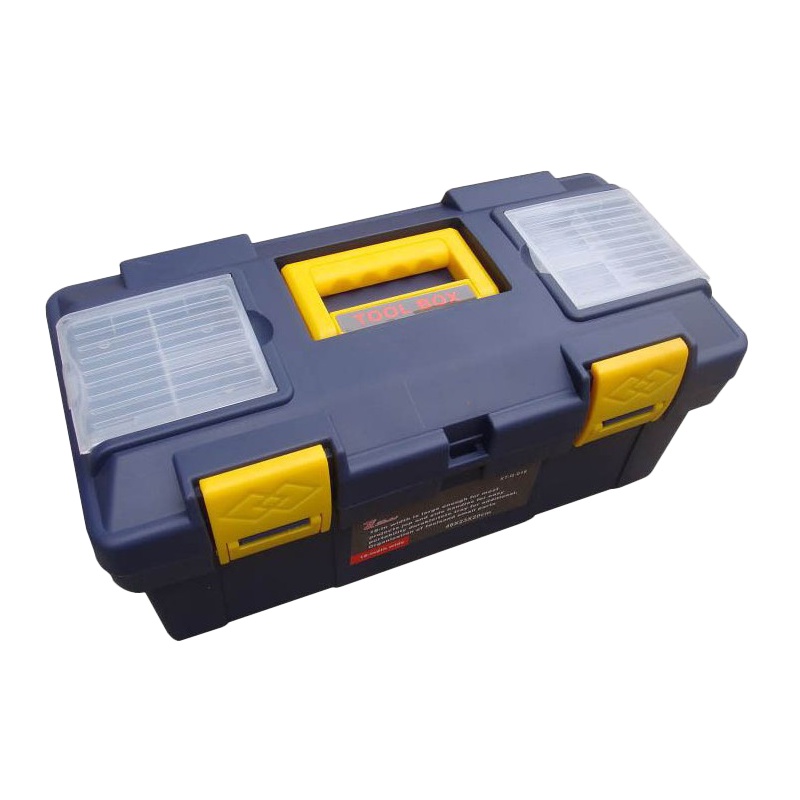 规格[1.6kg 17寸:430mm x 230mm x200mm]17寸大号工具箱 家用多功能塑料工具箱 车载工具箱