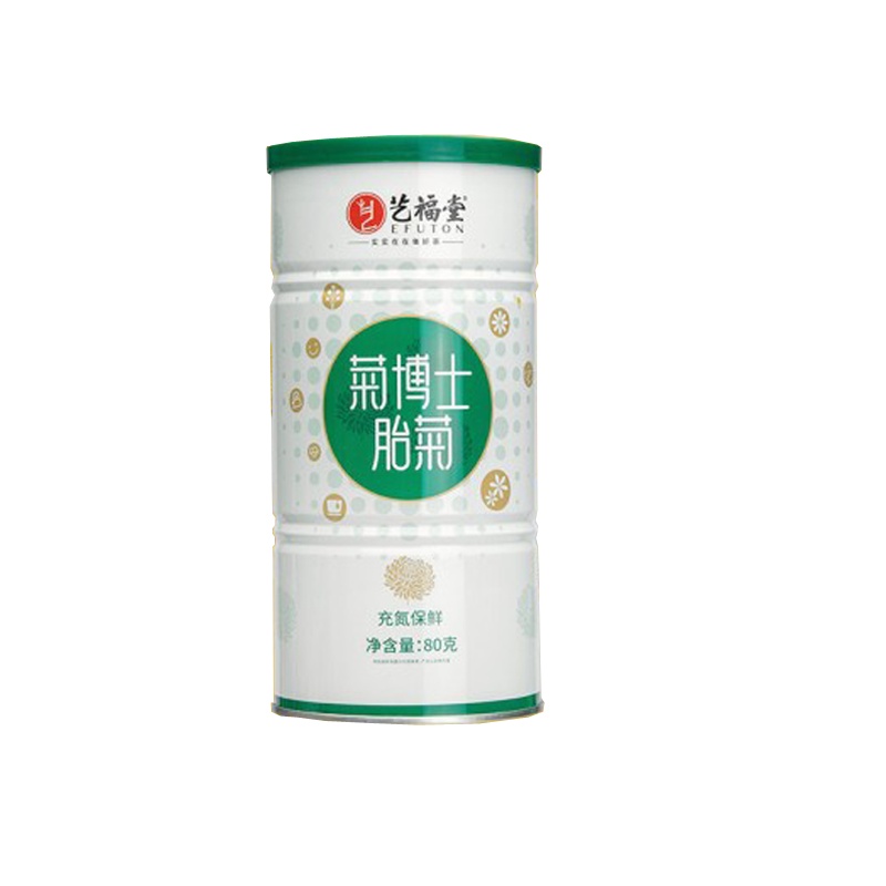 艺福堂菊博士桐乡胎菊80gx2罐装