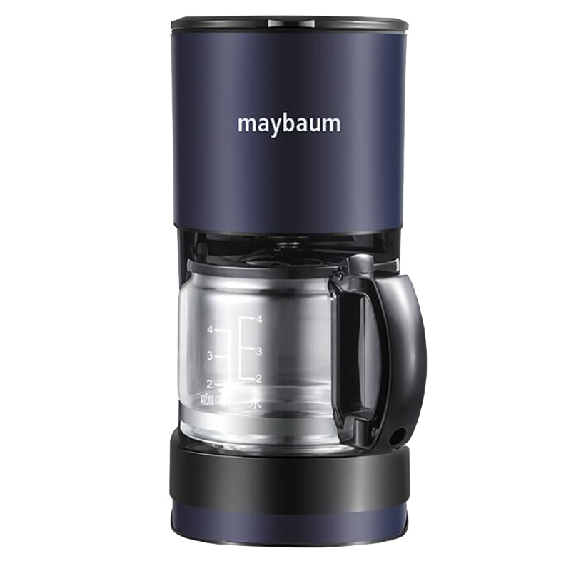 maybaum五月树 M180美式咖啡机家用小型咖啡壶煮滴漏式全自动（蓝色）