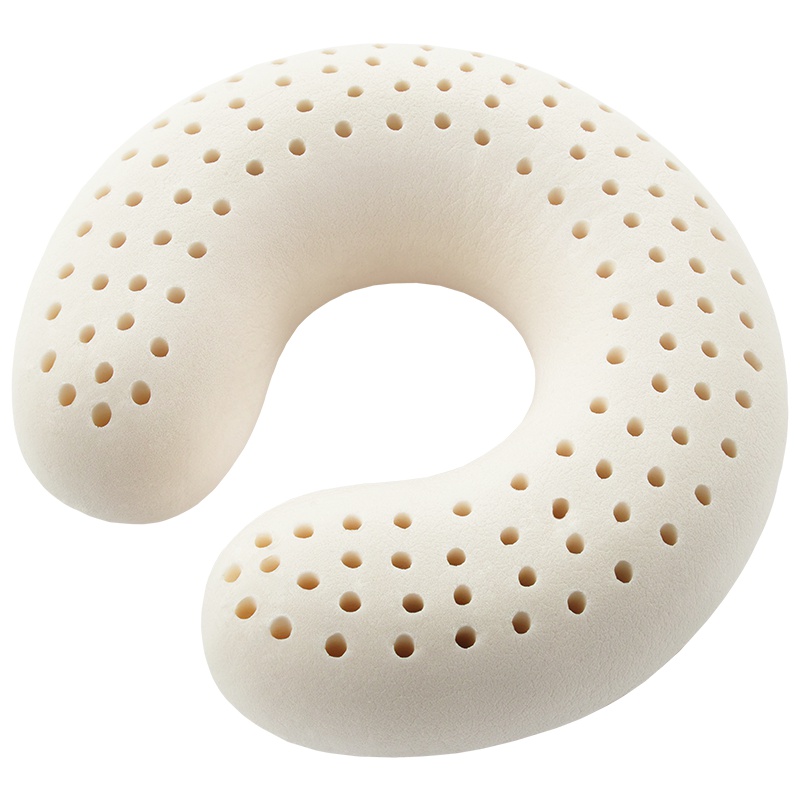 TAIHI泰嗨U型护颈枕 车用护颈枕午睡午休枕 泰国原装进口天然乳胶枕头旅行枕头带枕套