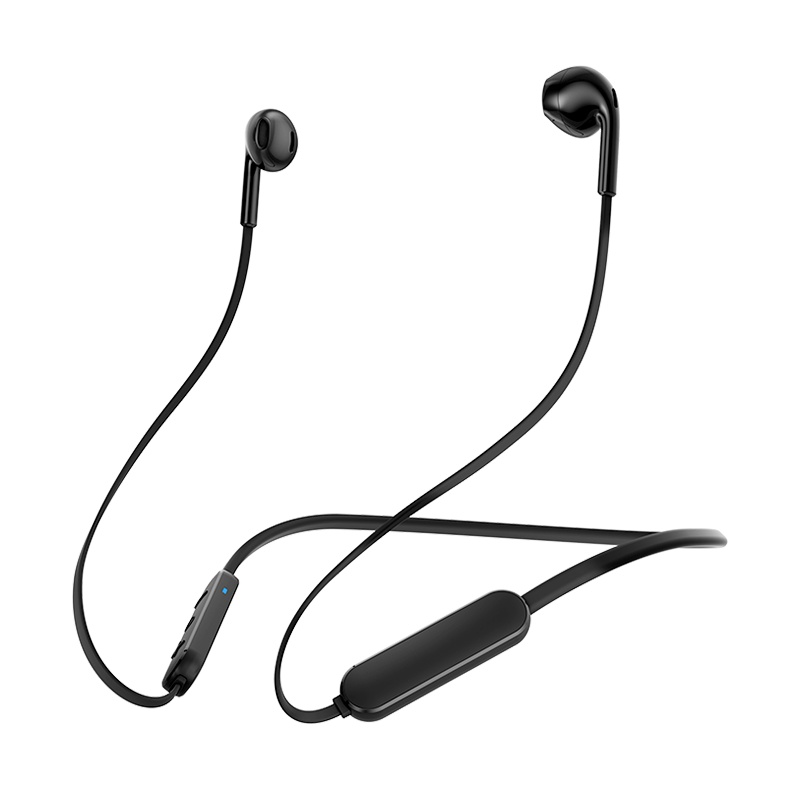 苏宁极物 立体声 运动蓝牙耳机 跑步 无线挂脖式 防水 蓝色