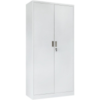 震海 文件柜办公柜 通门凭证柜档案资料柜灰白色 钢制加厚办公室财务会计柜带锁铁皮柜子