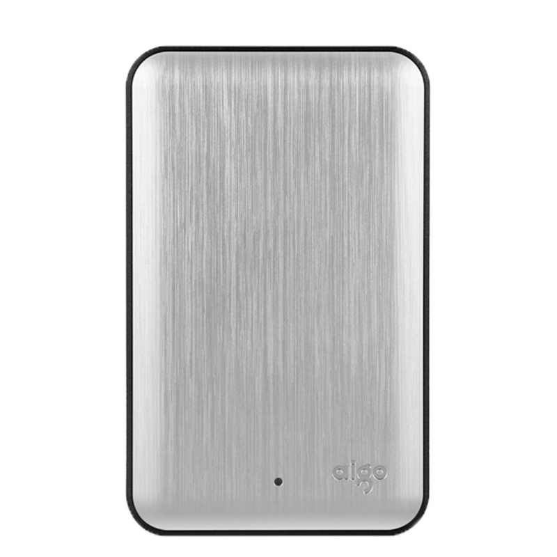 爱国者(AIGO) 金属拉丝移动硬盘 HD808 高速usb3.0 2TB