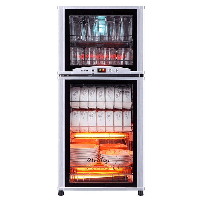 康星消毒柜ZTP100-N 消毒柜立式消毒碗柜家用高温臭氧