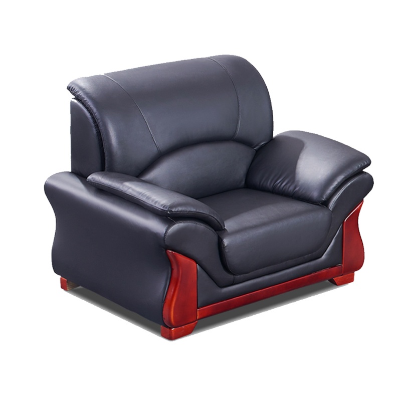 DYUANS 东原沙发 会客 接待 商务 牛皮沙发DYS03B