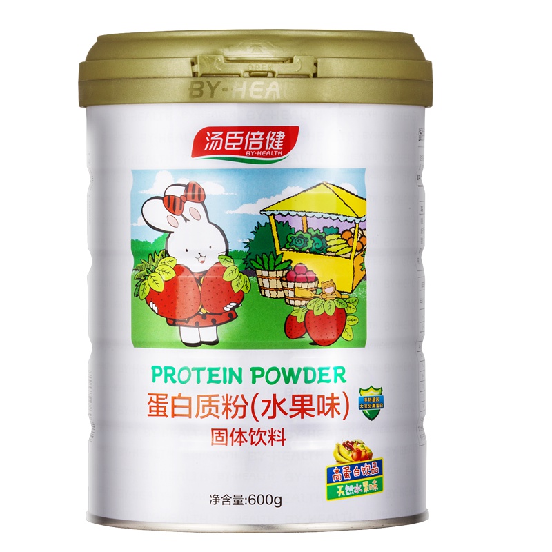 汤臣倍健儿童蛋白质粉(蛋白粉)水果味600g