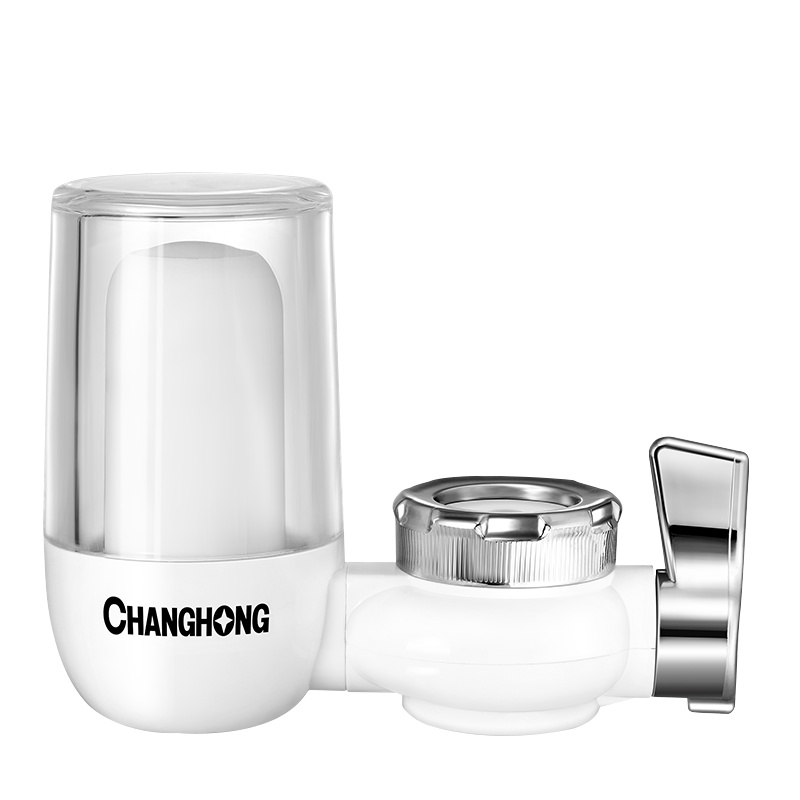 长虹(CHANGHONG)龙头净水器自营台上式厨房净水水龙家用净水龙头过滤器直饮净水机厨房净化器透明滤水器CLT-006