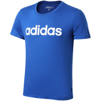 【自营】adidas阿迪达斯NEO男子短袖T恤基础款休闲运动服CV9320 L CV9320蓝