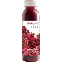 斐素100%石榴红葡萄苹果混合果汁310ML/瓶