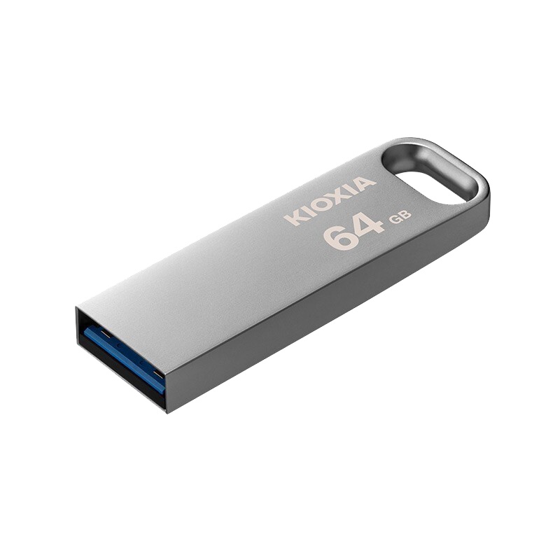 铠侠(Kioxia)U盘64G 随闪系列U366 高速USB3.2 金属外壳(原东芝优盘) 学生商务优盘64G