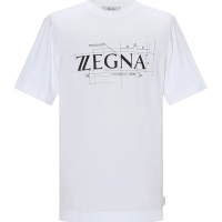ZEGNA T恤 字母LOGO VV372