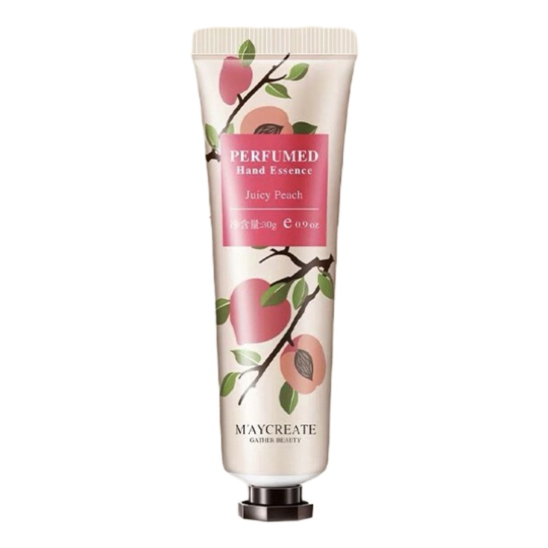 水果护手霜润手霜花润水蜜桃味甜橙香蕉防裂正品水果香味30g （水蜜桃）