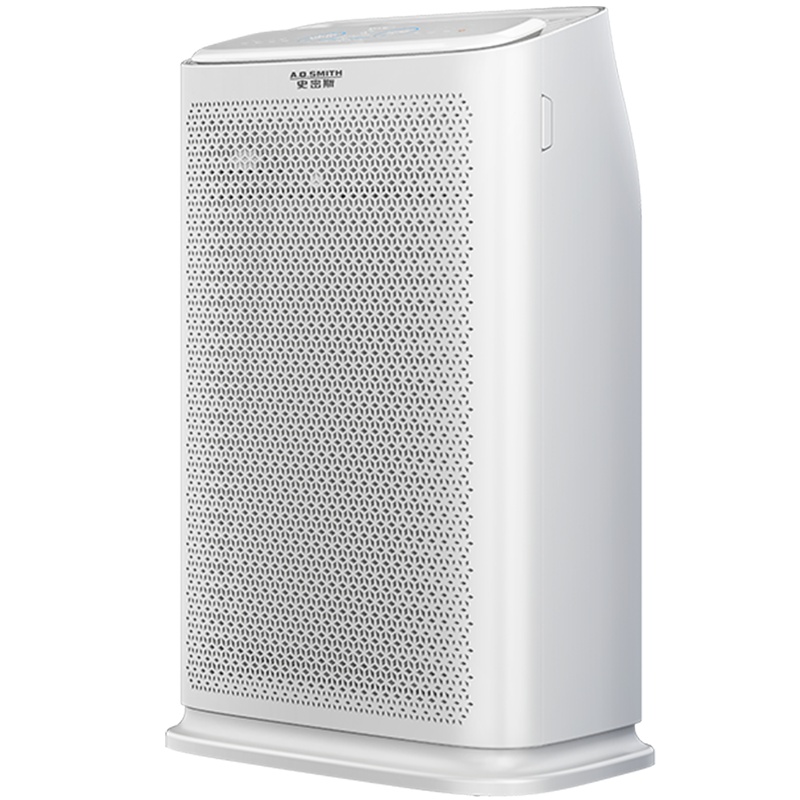 AO史密斯(A.O.Smith)家用除甲醛除雾霾细菌PM2.5 甲醛精确数值显示 新居空气净化器KJ455F-C15-F