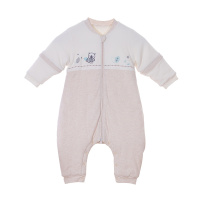 俩个宝宝婴儿睡袋宝宝秋冬四季通用款纯棉春秋夹棉儿童防踢被神器