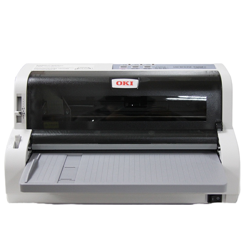 OKI(OKI)7500F+快递单增值税平推票据送货单快递单对账单增值税专用税控发票针式打印机