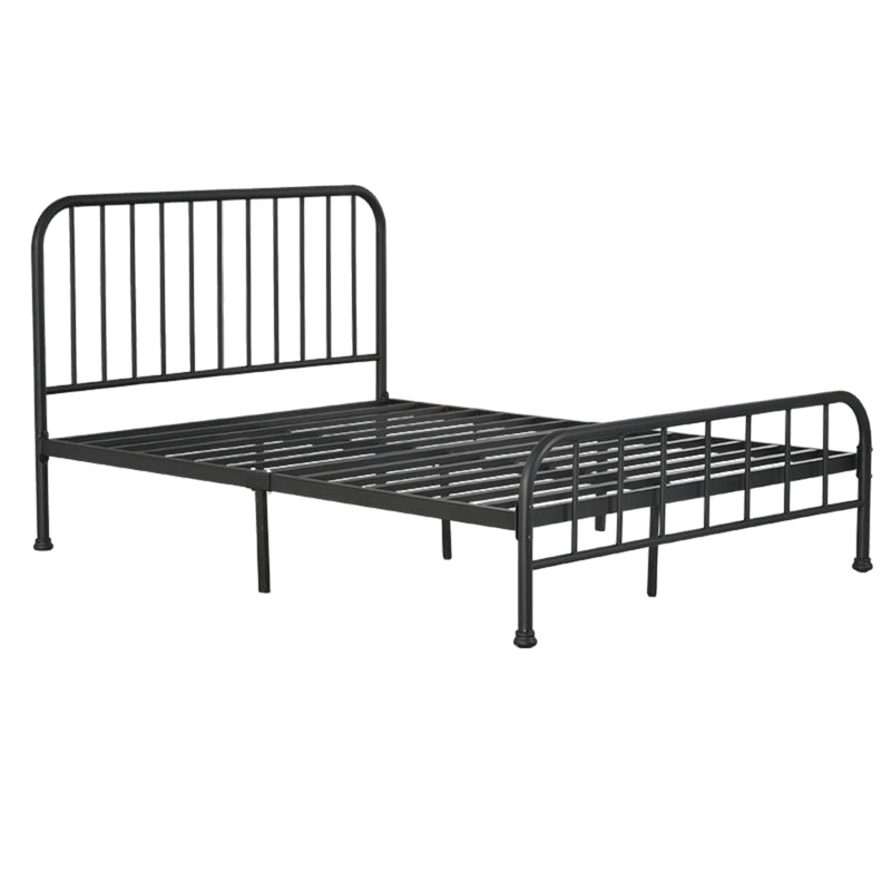 逐鹿中原北欧铁艺床简约铁架床单人加厚加固TY-344欧式铁架单床 1200*2000