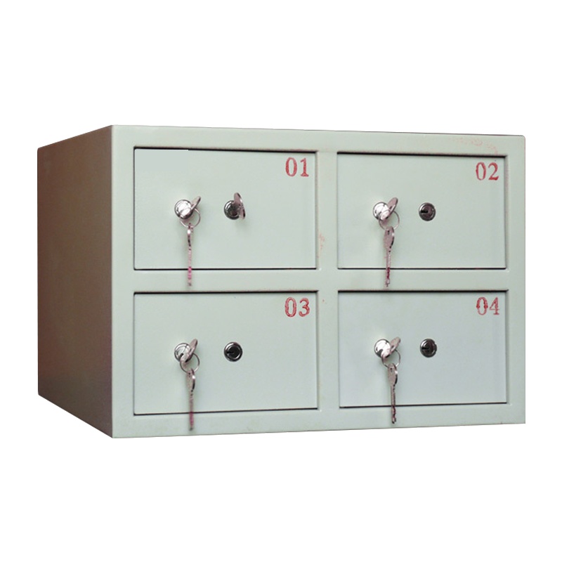 汉诺鑫威办公室酒店保管想保险柜贵重物品机械保管箱总台客用保险柜4/6/7/8/9/10/18门保险柜