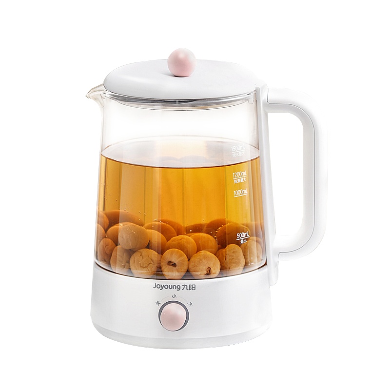 九阳(Joyoung)养生壶K15D-WY120小型全自动多功能电热花茶壶 家用养身玻璃煮茶器