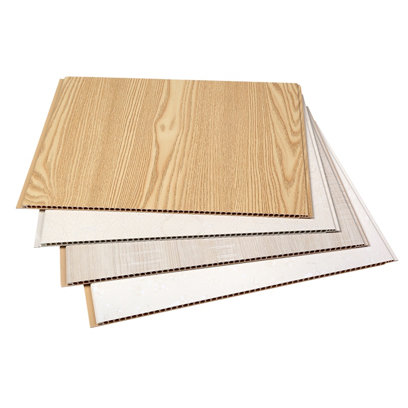 千禧万家竹木纤维集成墙板石塑板环保装饰板墙面pvc吊顶板材全屋