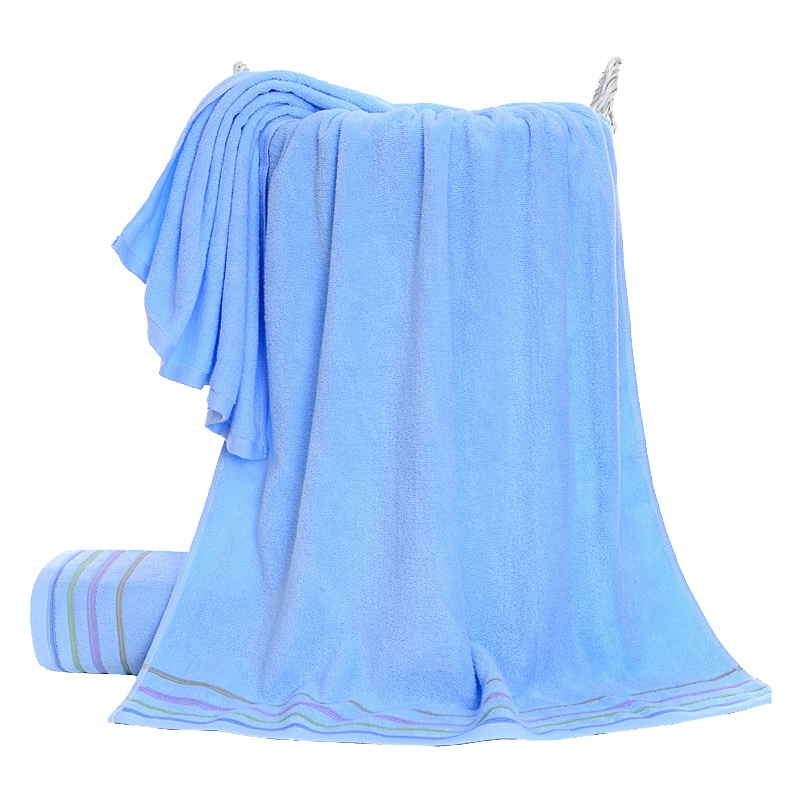 SCP 彩虹条浴巾 SCP-DX0584 单条多色家居毛巾(单位:件)