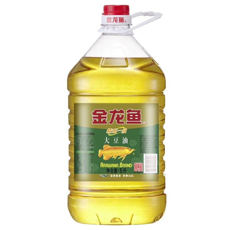 金龙鱼 大豆油 5L 4桶/箱 单箱价格