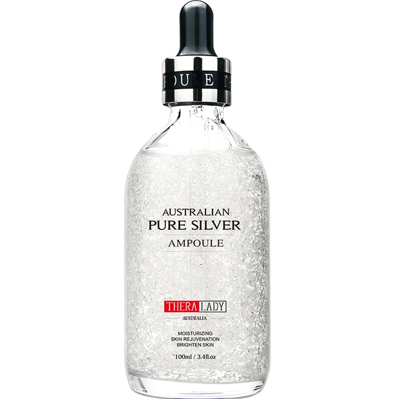 澳洲进口Thera lady 大银瓶 Ag+ 纳米银 面部精华乳液 保湿补水嫩肤焕白 烟酰胺 100ml 1瓶装