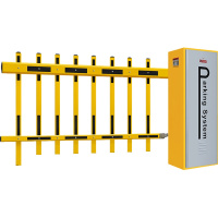 栅栏道闸一体机栏杆电动闸机车牌识别古达小区门禁起落杆停车场系统