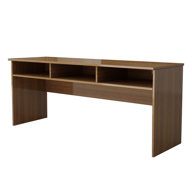 富和美(BNF)0014会议桌培训桌双人长条桌木皮油漆条形桌学生课桌办公桌