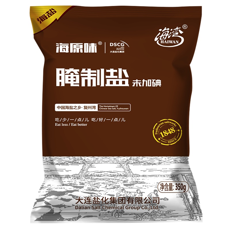 海湾天然海盐无碘腌制盐粗盐大粒盐粗海盐无抗结剂食盐家用泡菜盐