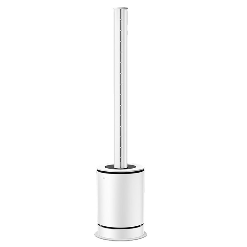 SK无叶风扇超静音家用智能温控冷暖两用空气净化电风扇塔式落地扇 SKJ-CR019H 白色