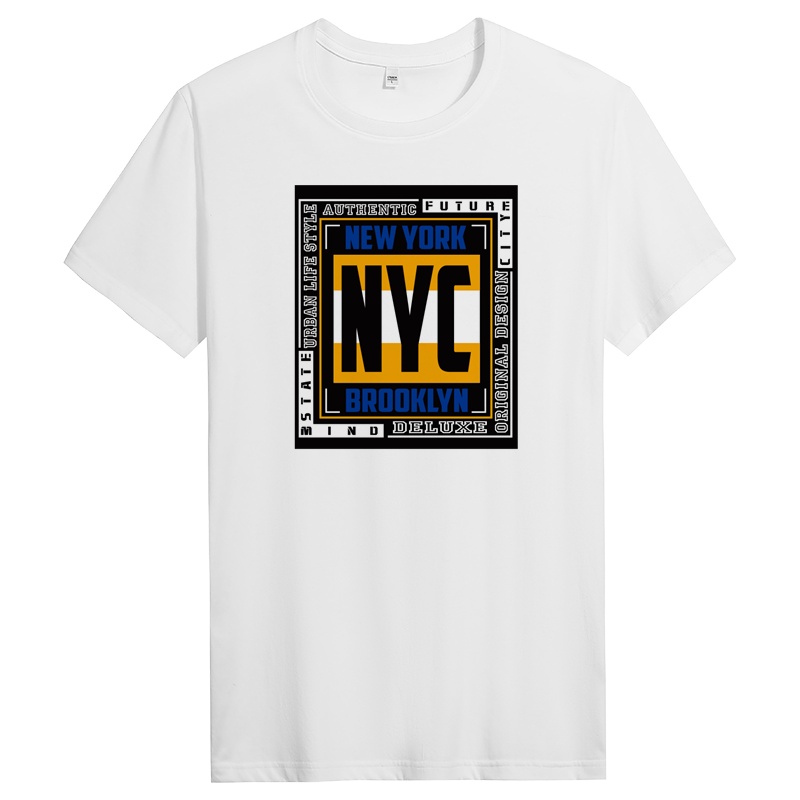 纯棉短袖T恤男纯色圆领宽松体恤夏季男士纯色衣服潮 DT11079