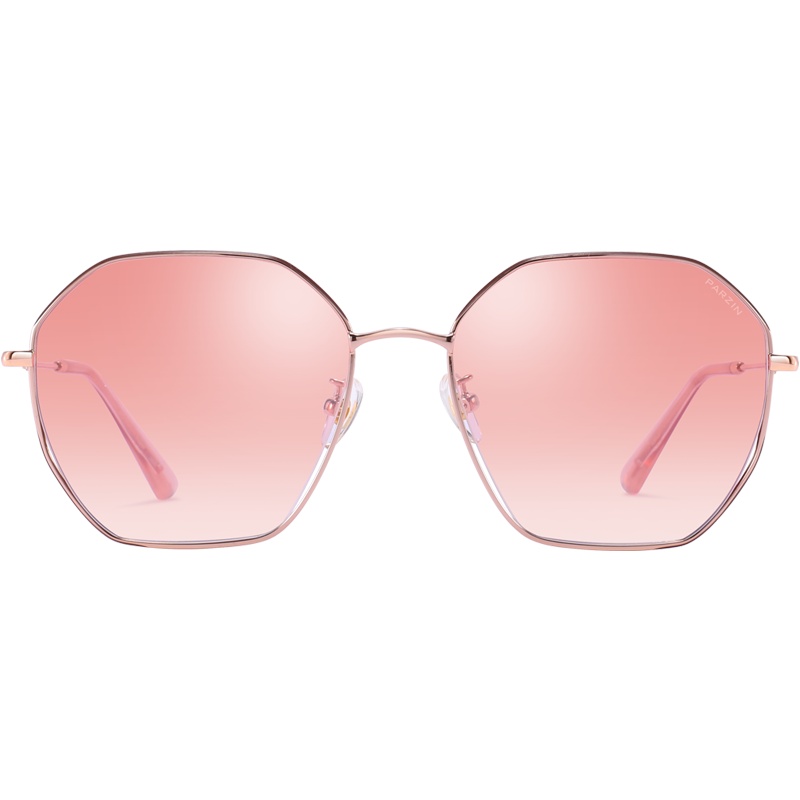 帕森宋祖儿明星同款墨镜 太阳镜女 透色多边形眼镜新款 8257