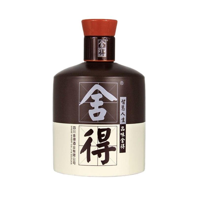 舍得小酒52度100ml浓香型光瓶小酒版收藏