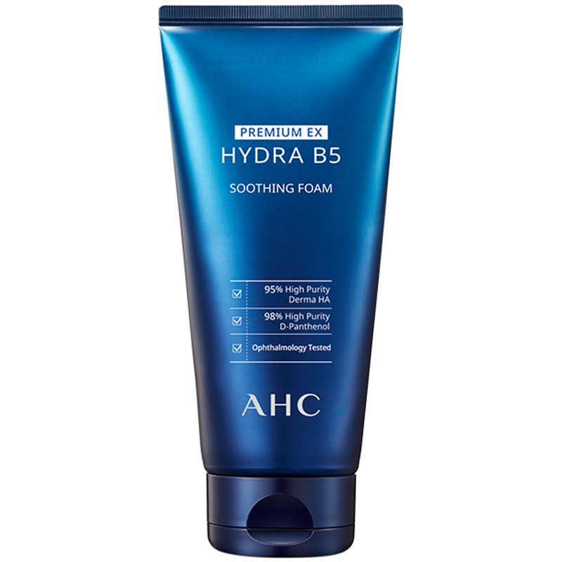 [平价洁面战斗机]AHC B5 玻尿酸 洗面奶 深层清洁 180ML