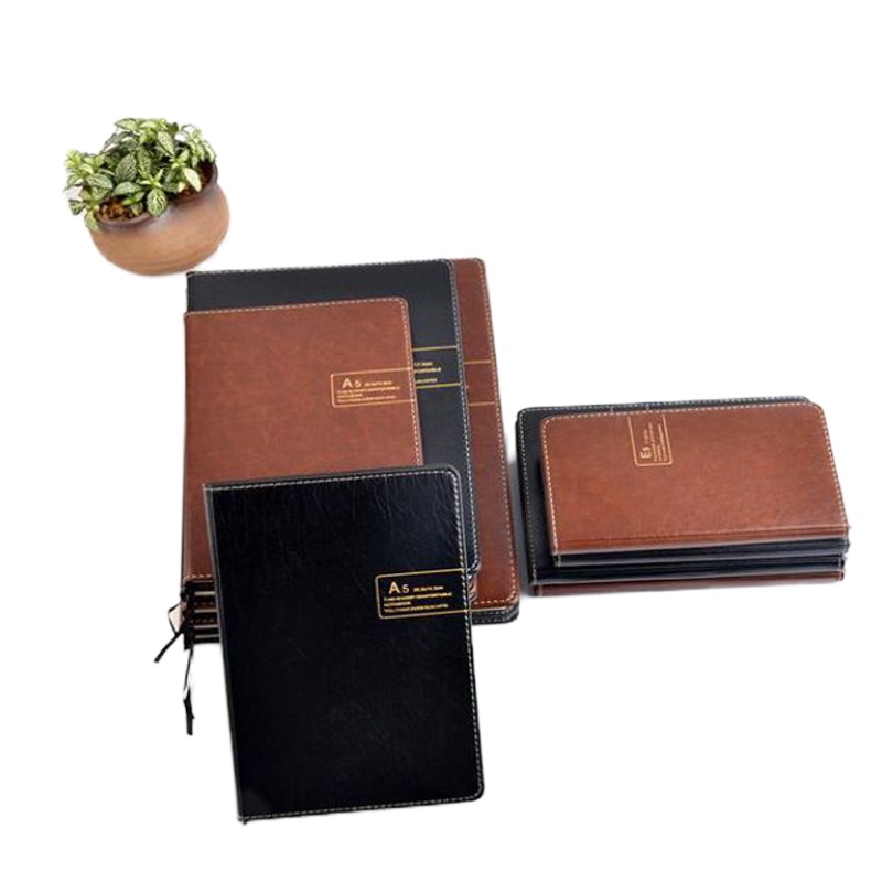 记事本 5202 A5-120 205*143 博文 黑色