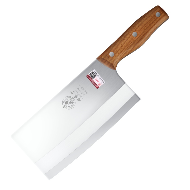 邓家刀锻打菜刀家用锋利斩切刀ZD-3628两用刀厨房文武刀斩鸡鸭鱼鹅切肉切菜切片斩剁骨刀