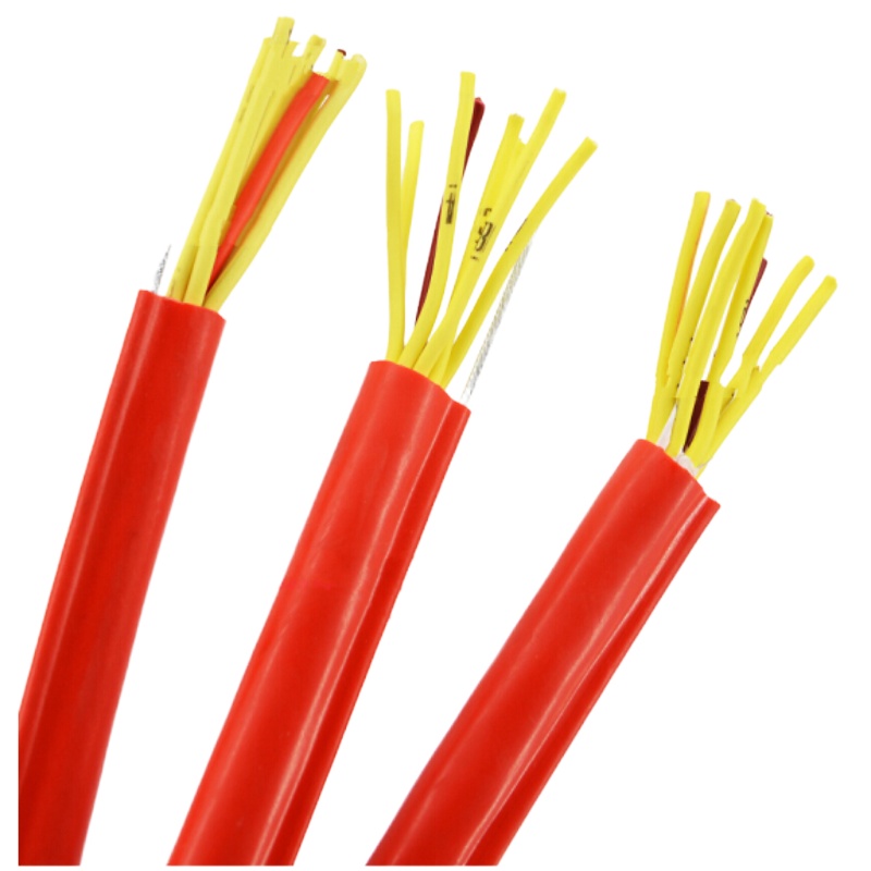 iDiskk 电动葫芦行车手柄多芯控制电缆线7芯/8/9/10/11/12国标带钢丝按钮 7芯1.5平方带钢丝一米