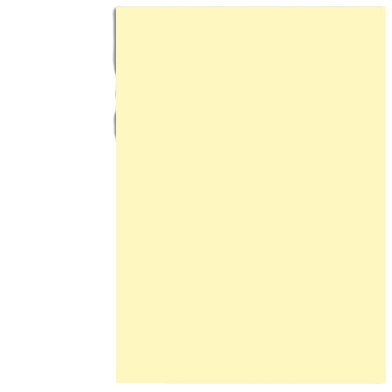 天章 新绿天章A4彩色复印纸打印纸 浅黄色 80克 500张