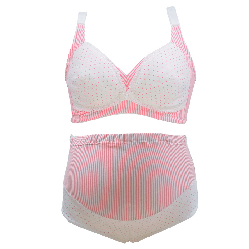 孕妇内衣裤套装怀孕期纯棉喂奶无钢圈文胸舒适聚拢胸衣内裤哺乳女