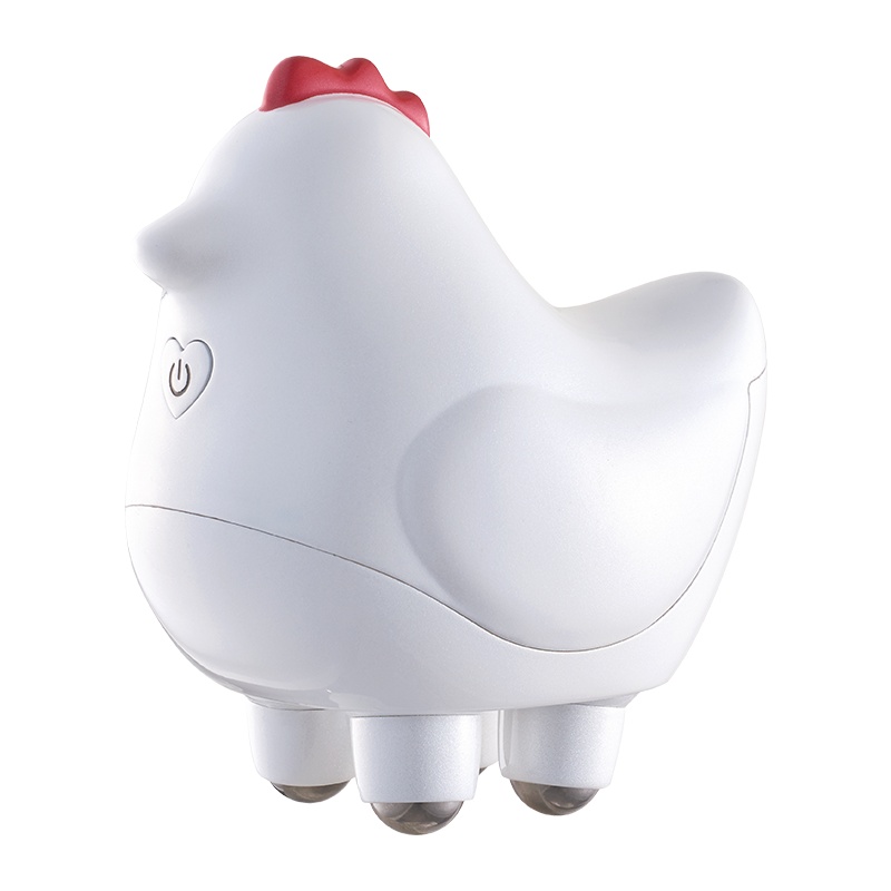 日本atex滚珠按摩揉珠家用经络刷按摩小腿通用滚珠神器 公鸡