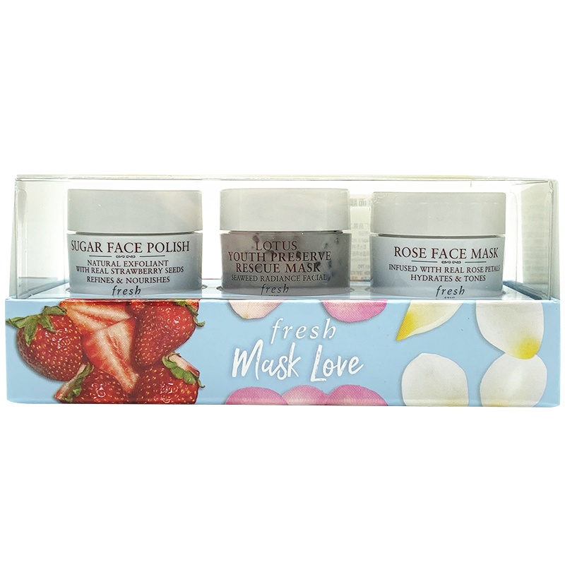 馥蕾诗明星面膜体验礼盒（澄糖面膜15g+玫瑰面膜15g+睡莲面膜15g）
