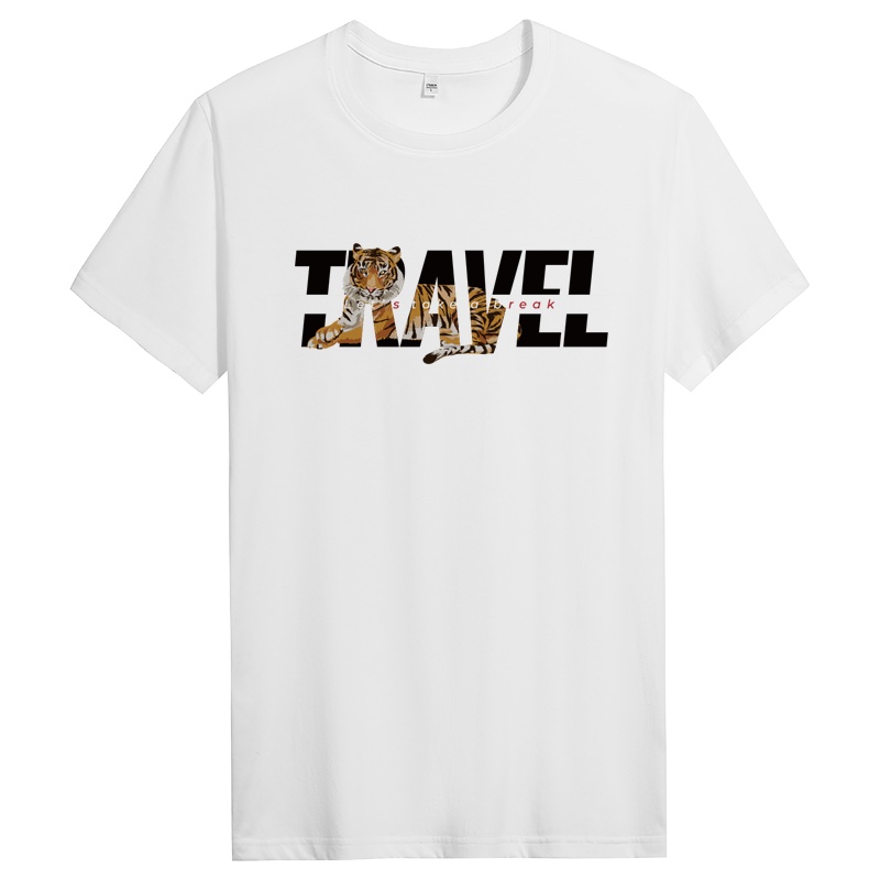 男士夏季圆领纯棉短袖t恤男生半袖体潮流时尚 DT11453