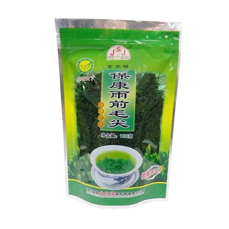 绿茶雨前茶保康雨前毛尖袋装100g 茶叶 鄂西北地区特产 厂家直销