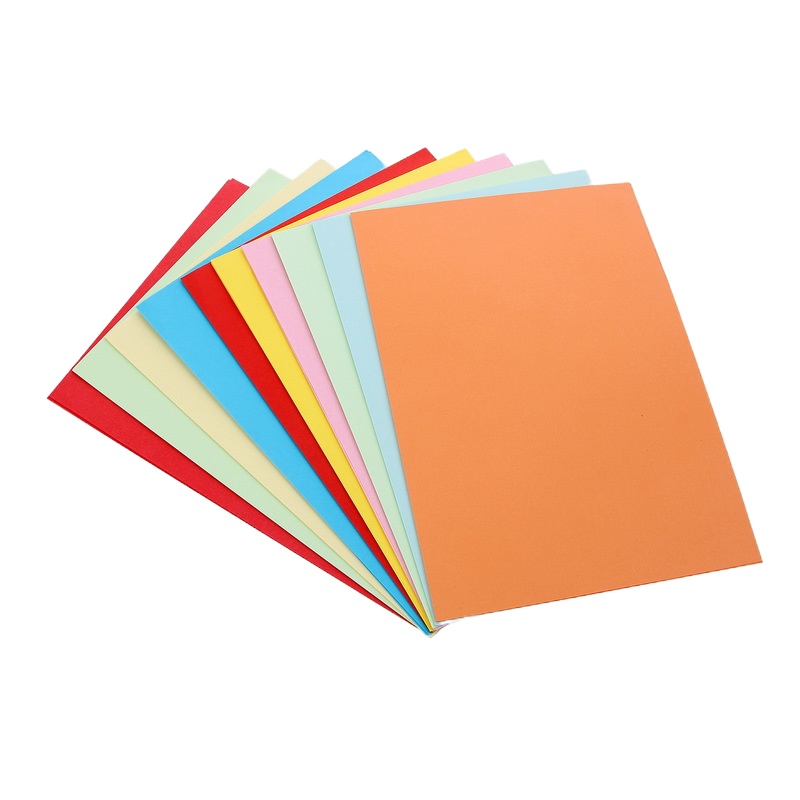 得力(deli) 得力7757 彩色a4纸复印纸 加厚80g 100张包 45411