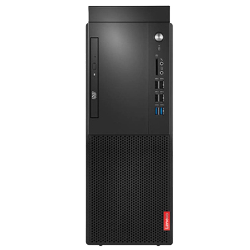 联想(Lenovo)启天M620 商用办公台式电脑 I7-8700/8G/1T+256固态/集显/W10/配23.8液晶